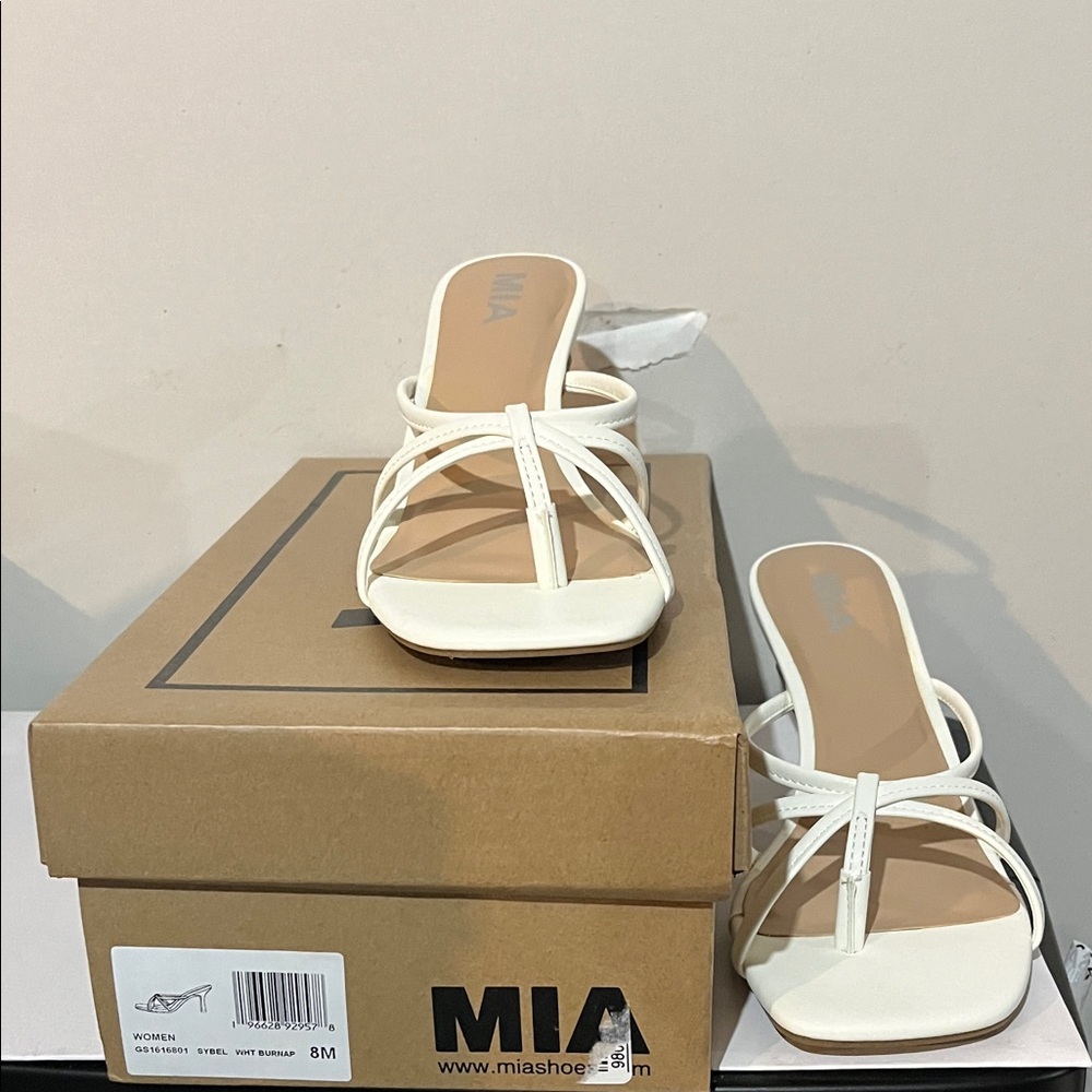 MIA Sybel Stiletto Heel Dress Sandals